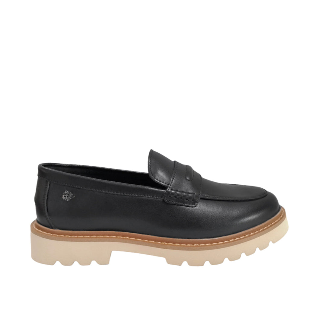 Mocasines Agnnes para mujer color negro