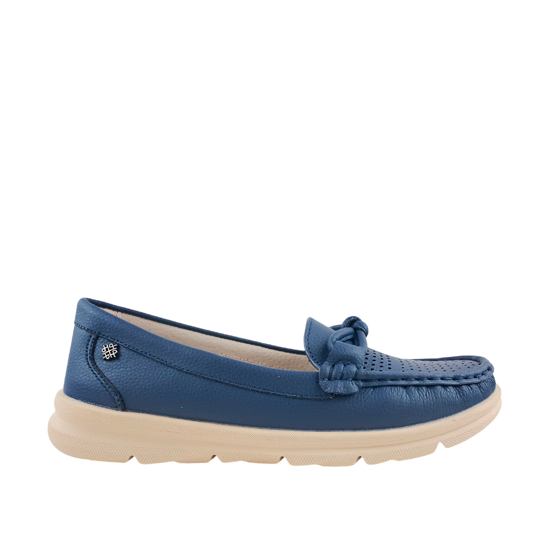Mocasines Arlette para mujer color navy
