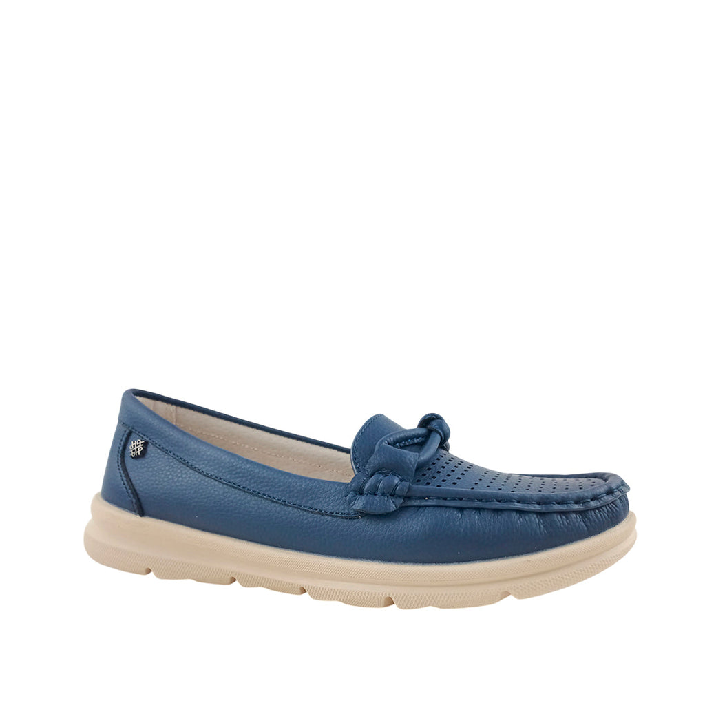 Mocasines Arlette para mujer color navy