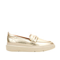 Loafers Joy Penny para mujer color dorado