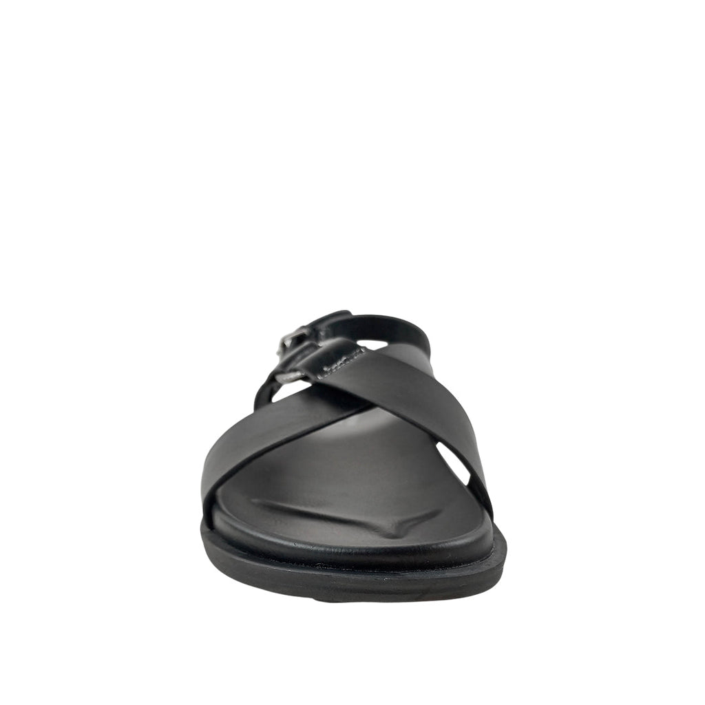 Sandalias flats Briana para mujer color negro