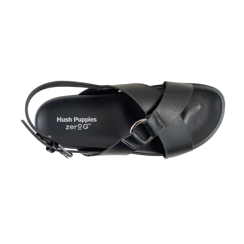 Sandalias flats Briana para mujer color negro