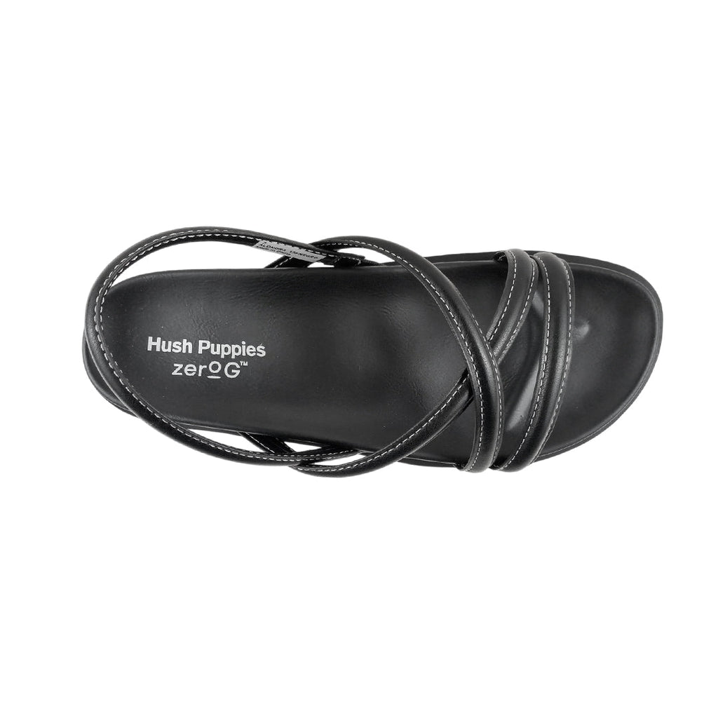 Sandalias flats Alondra para mujer color negro