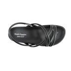 Sandalias flats Alondra para mujer color negro