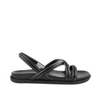 Sandalias flats Alondra para mujer color negro