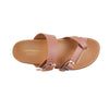 Sandalias flats Becky para mujer color tan