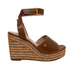 ARCHIVADO POR DEFECTO Sandalias de plataforma Cleo para mujer color tan