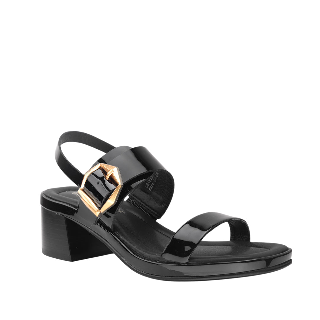 Sandalias de tacón Camelia para mujer color negro