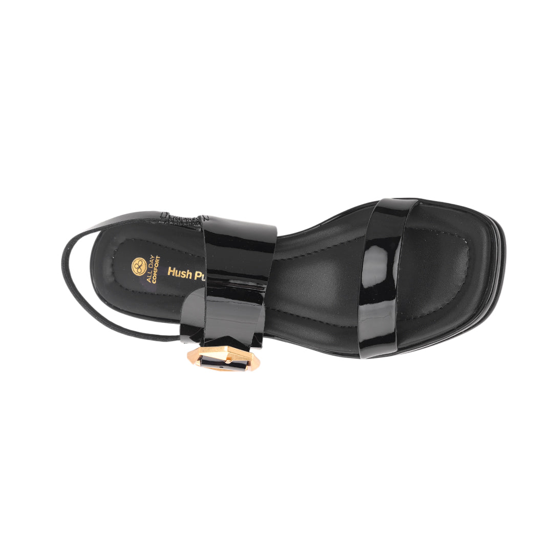 Sandalias de tacón Camelia para mujer color negro