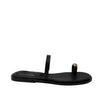 Sandalias slip on Elvira para mujer color negro