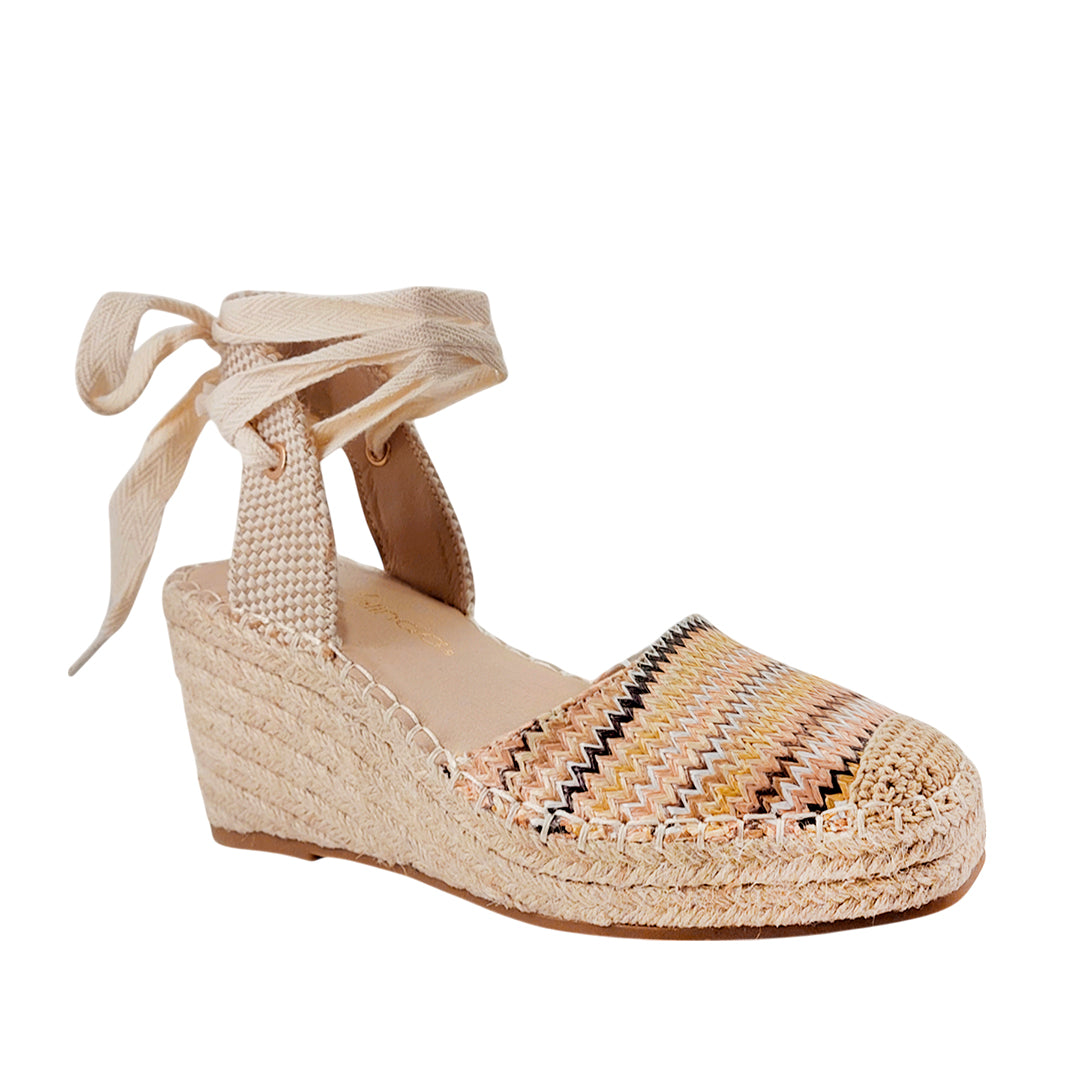 Cuña Elena beige