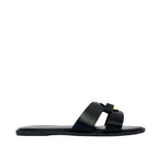 Sandalias flats Mia negro