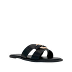 Sandalias flats Mia negro