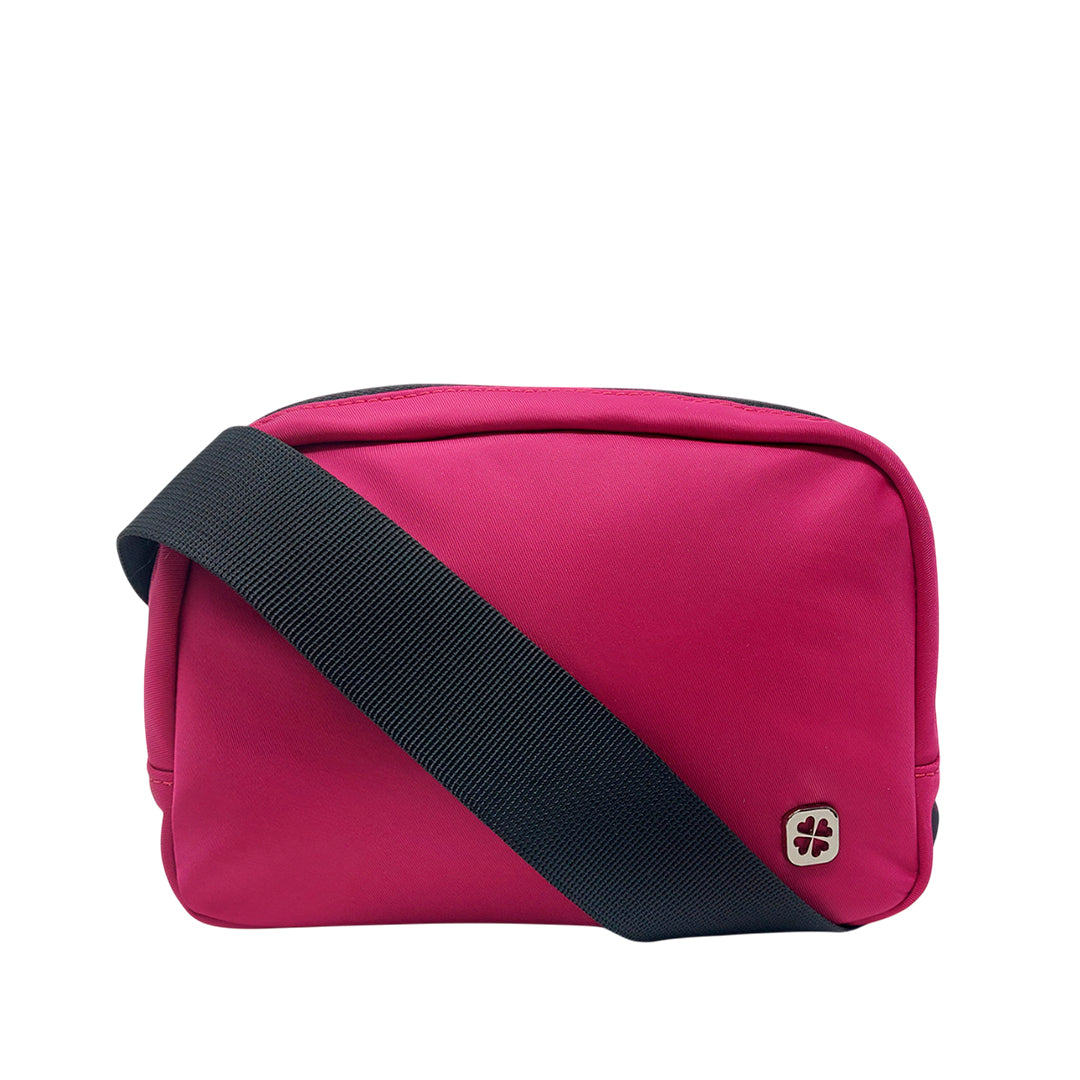 Cartera crossbody Tefi fucsia
