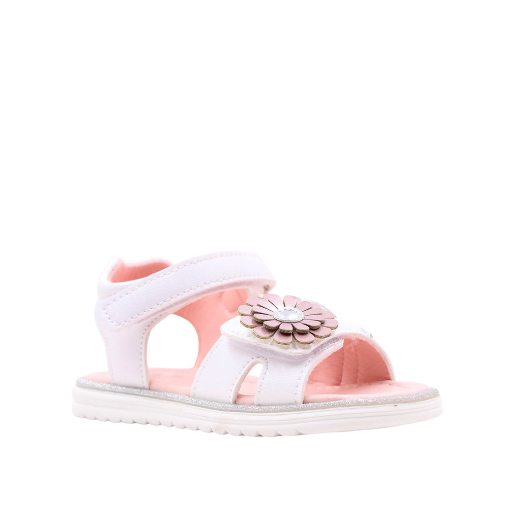Sandalias Dorothy para infante color blanco