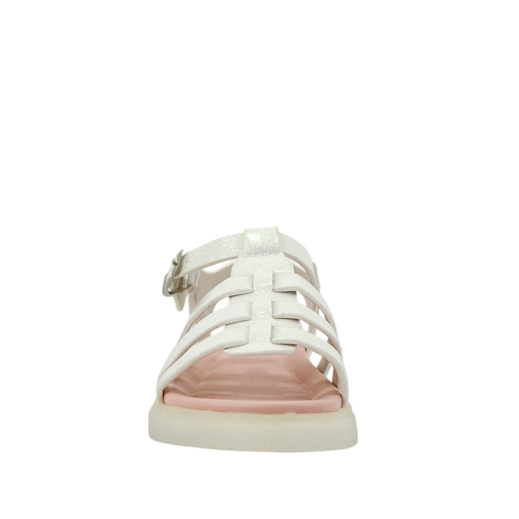 Sandalias Dalary para niña color blanco