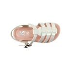 Sandalias Dalary para niña color blanco