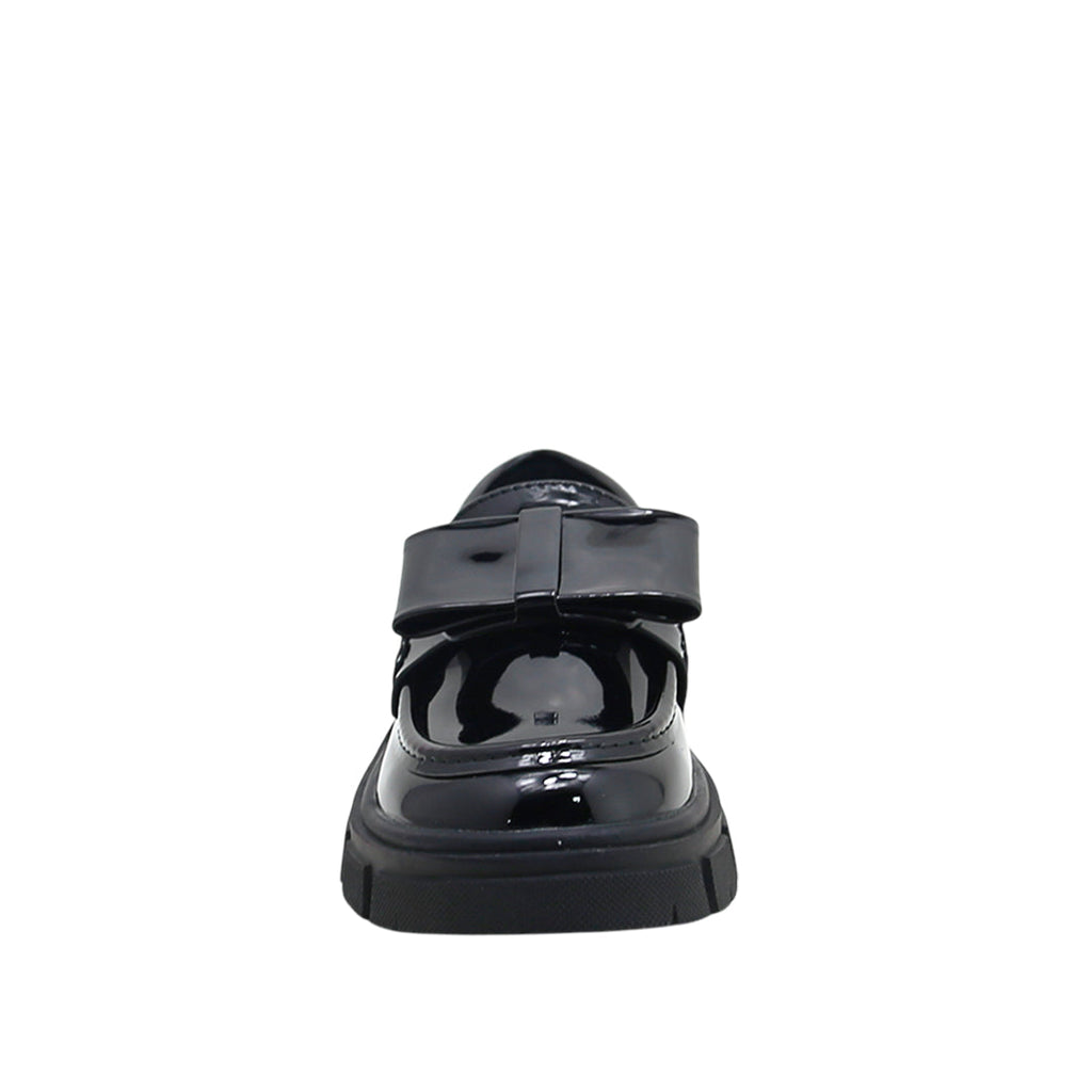 Mocasines Cassie para niña color negro