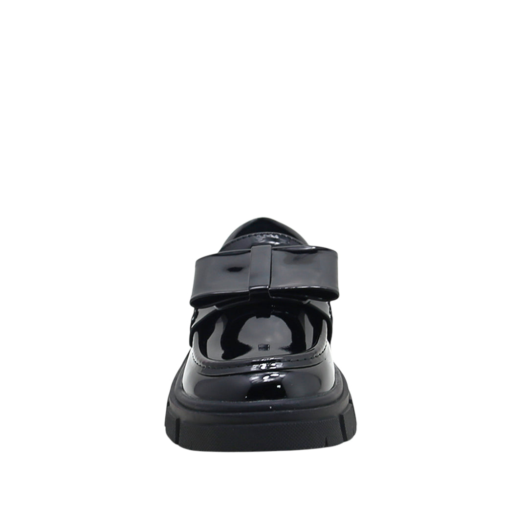 Mocasines Cassie para niña color negro
