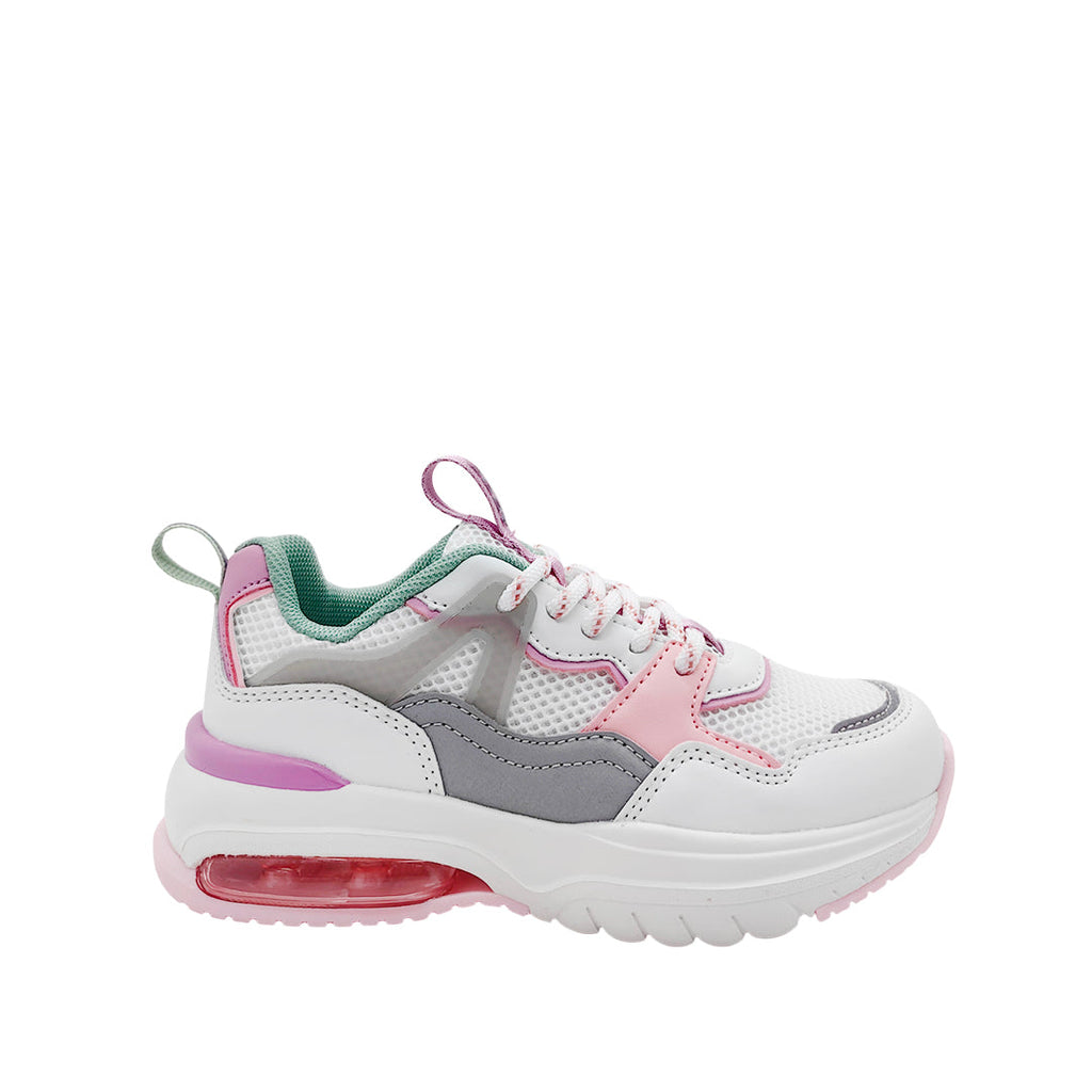 Tennis Aislya para niña color rosado