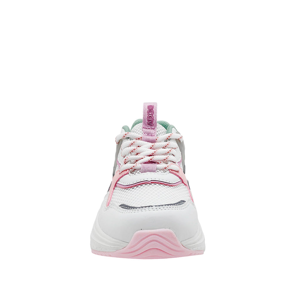 Tennis Aislya para niña color rosado