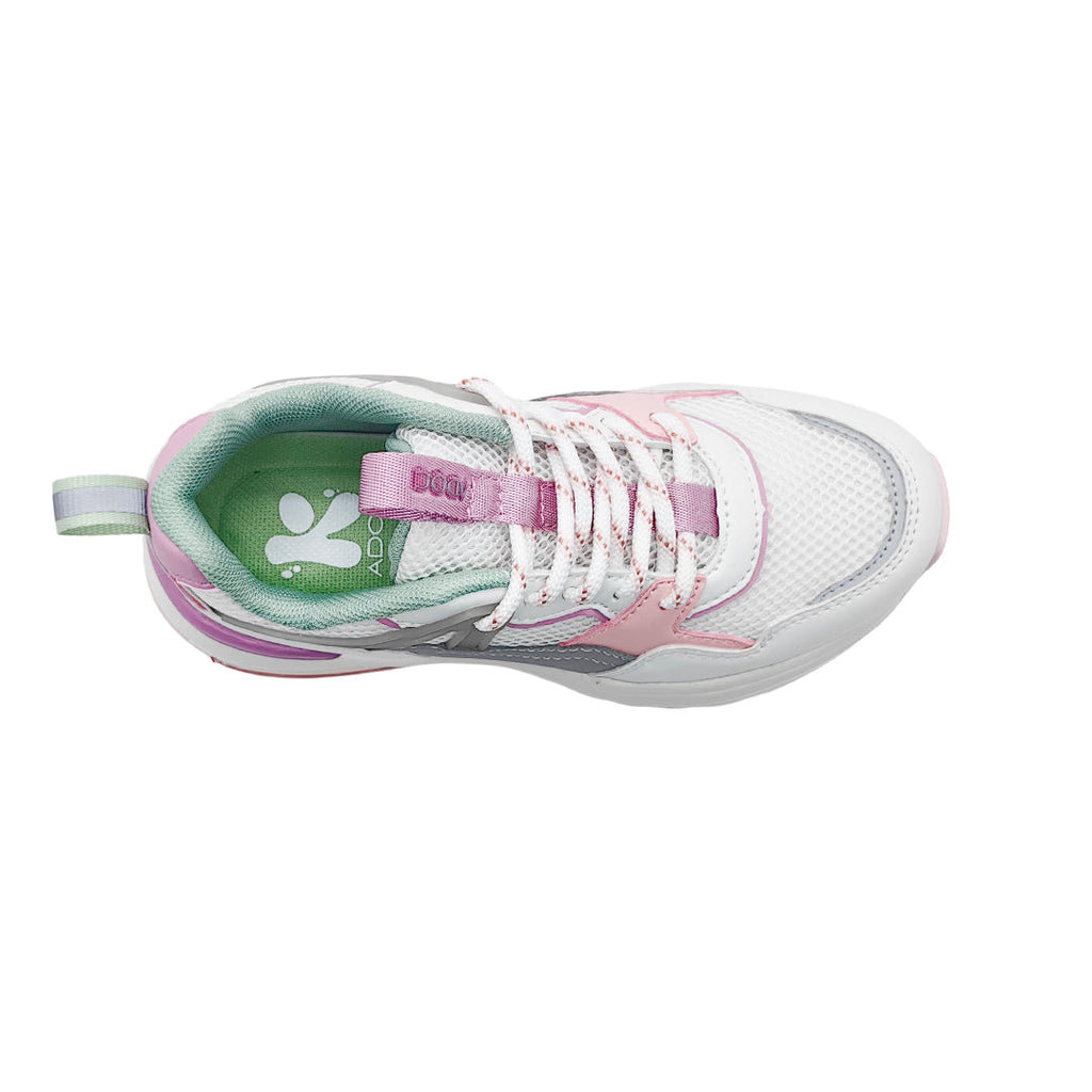 Tennis Aislya para niña color rosado