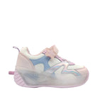 Sneakers con rodos Britt para niña color plateado