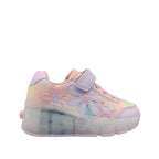 Sneakers con rodos Ari para niña color rosado