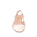 Tacones slingback Blair para mujer color hueso
