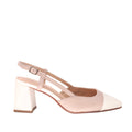 Tacones slingback Blair para mujer color hueso