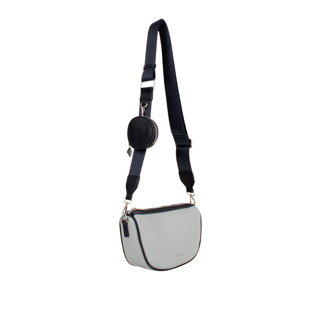 Cartera crossbody Gala para mujer color celeste