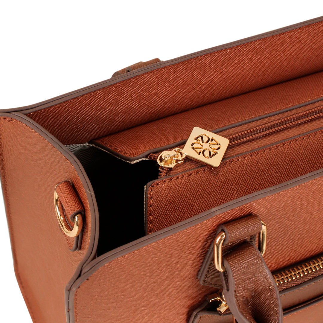 Cartera tote Marlee para mujer color tan