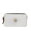 Cartera crossbody Libby para mujer color blanco y celeste