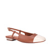 Ballerinas slingback Bianca para mujer color tan