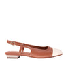 Ballerinas slingback Bianca para mujer color tan