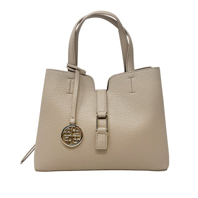Cartera satchel Ember para mujer color taupe