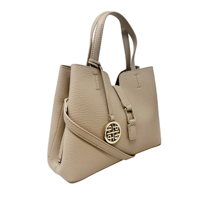 Cartera satchel Ember para mujer color taupe