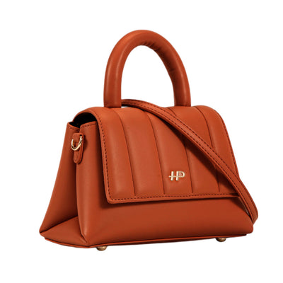 Cartera crossbody Xana para mujer color tan