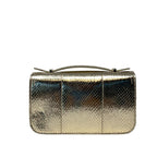 Cartera crossbody Ina para mujer color dorado