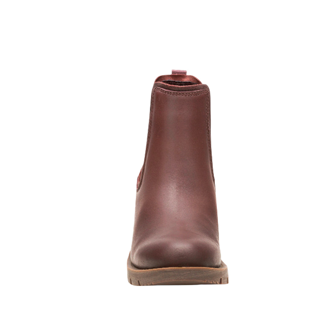 Botas Rewrite Chelsea para mujer color café