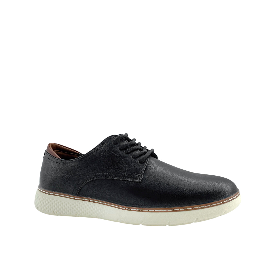 Derby shoes Leandro para hombre color negro