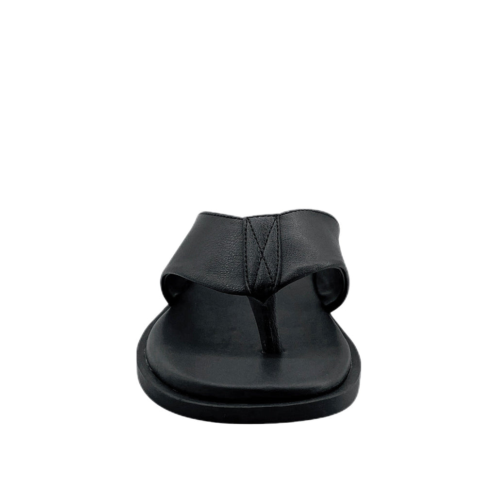 Sandalias slip on Derecke para hombre color negro