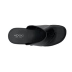 Sandalias slip on Derecke para hombre color negro