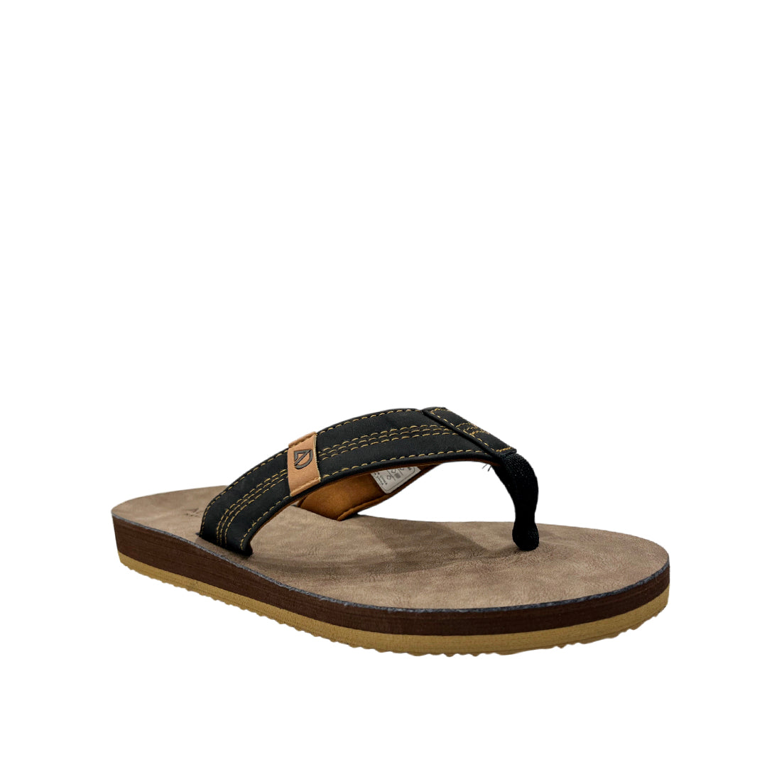 Sandalias slip on Aquiles para hombre color café