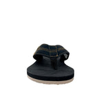 Sandalias slip on Aquiles para hombre color negro