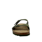 Sandalias slip on Franco para hombre color olivo