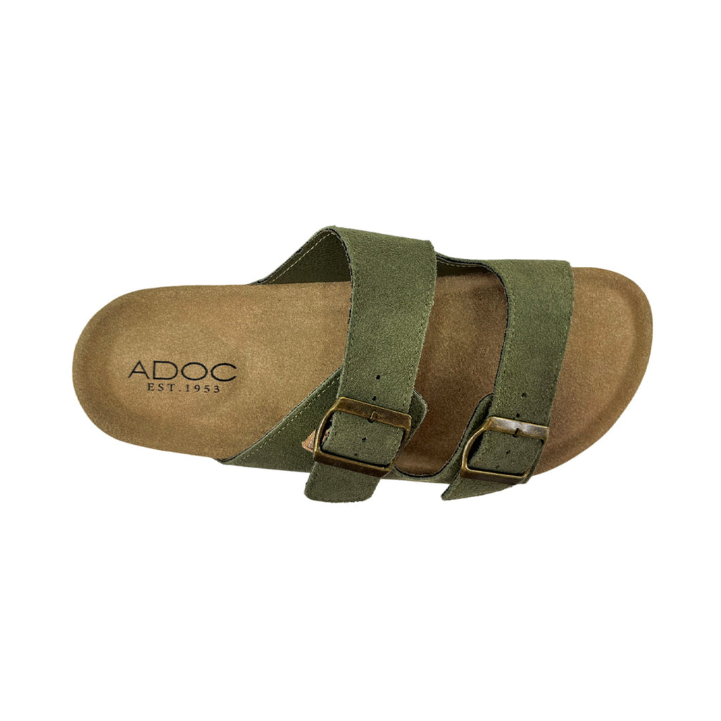 Sandalias slip on Franco para hombre color olivo