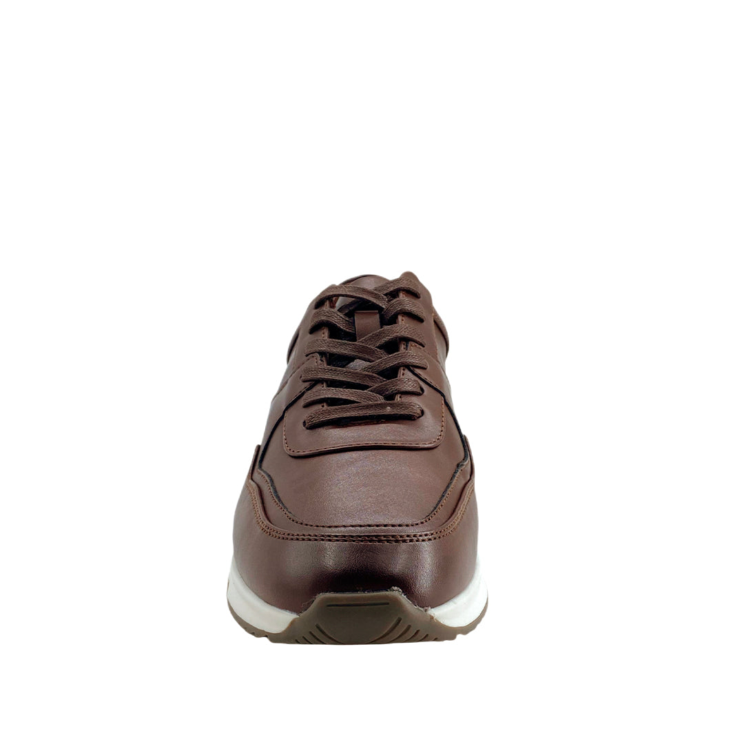 Sneakers casuales Fauzto para hombre color chocolate