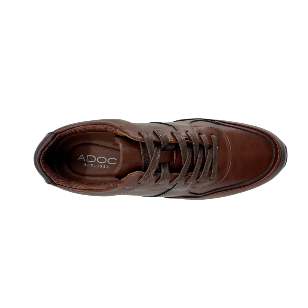 Sneakers casuales Fauzto para hombre color chocolate