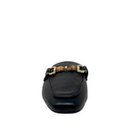 Mules loafers Bartley para mujer color negro